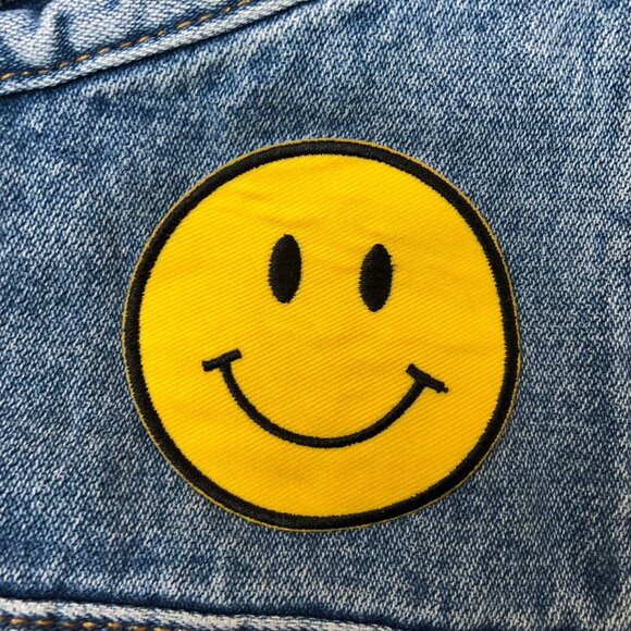 Wrangler Icons Denim Jacket Womens Medium Blue Medium Wash Y2K Casual 124WJ - Picture 7 of 16